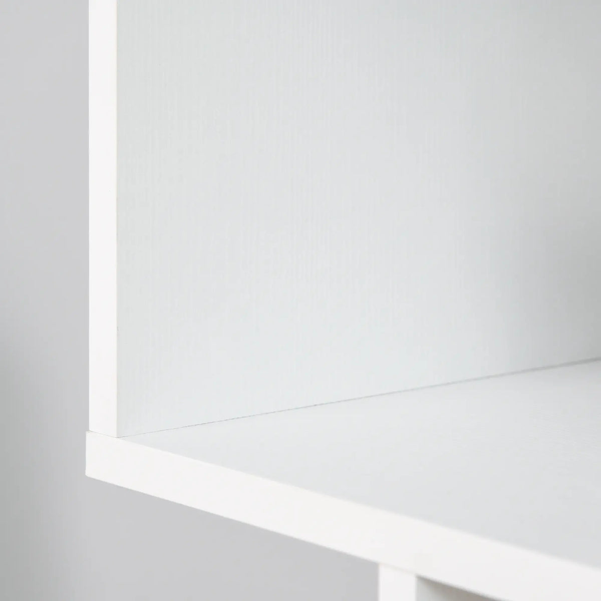 White Bookshelf | Extra-Tall Tree-Shape Open Shelf for Home Office