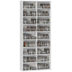 White Bookshelf | Multi-Cube Storage Shelf for Books & Decor