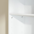 White Bookshelf | Multi-Cube Storage Shelf for Books & Decor