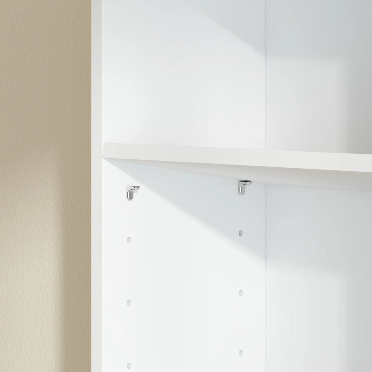 White Bookshelf | Multi-Cube Storage Shelf for Books & Decor