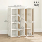 Portable Foldable Wardrobe | 9-Cube Modular Closet System