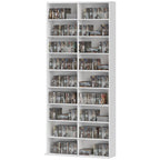 White Bookshelf | Multi-Cube Storage Shelf for Books & Decor